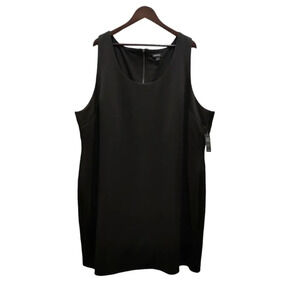 Torrid Black Sleeveless Stretchy Lined Cocktail Mini Dress Plus Size 6X